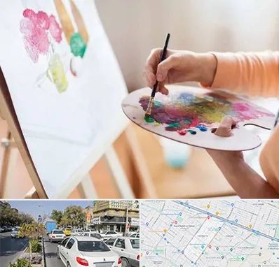 آموزشگاه نقاشی اکریلیک در مفتح مشهد