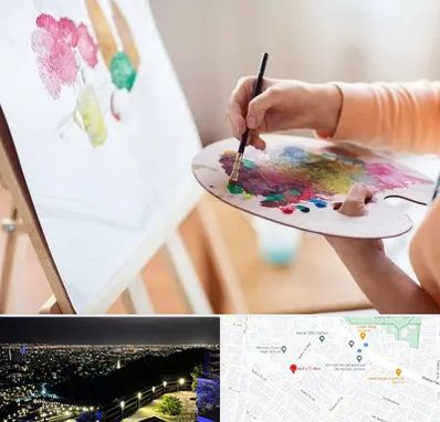 آموزشگاه نقاشی اکریلیک در هفت تیر مشهد