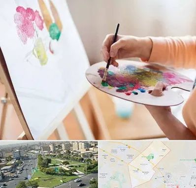 آموزشگاه نقاشی اکریلیک در کمال شهر کرج