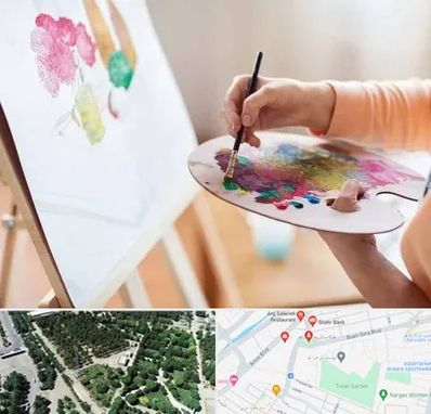 آموزشگاه نقاشی اکریلیک در سالاریه قم