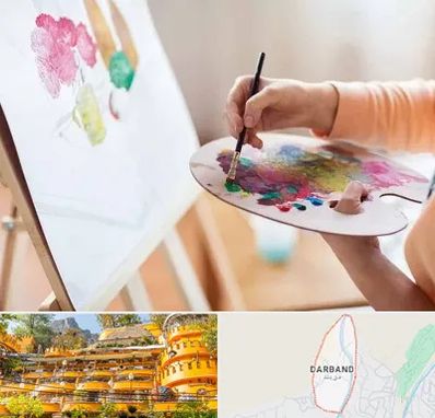 آموزشگاه نقاشی اکریلیک در دربند