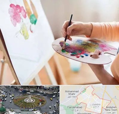 آموزشگاه نقاشی اکریلیک در فردیس کرج 