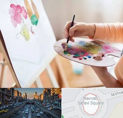 آموزشگاه نقاشی اکریلیک در نواب