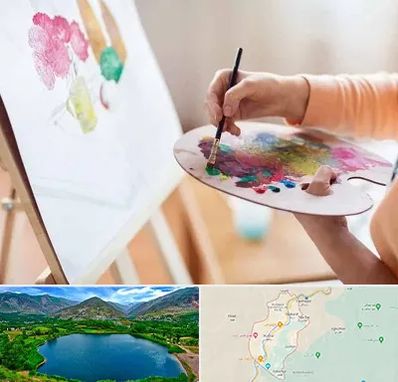 آموزشگاه نقاشی اکریلیک در رودبار