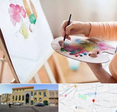 آموزشگاه نقاشی اکریلیک در زنبیل آباد قم