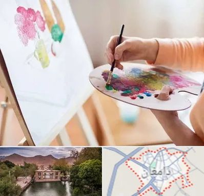 آموزشگاه نقاشی اکریلیک در دامغان