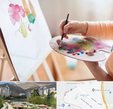 آموزشگاه نقاشی اکریلیک در شهر زیبا