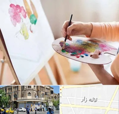 آموزشگاه نقاشی اکریلیک در لاله زار
