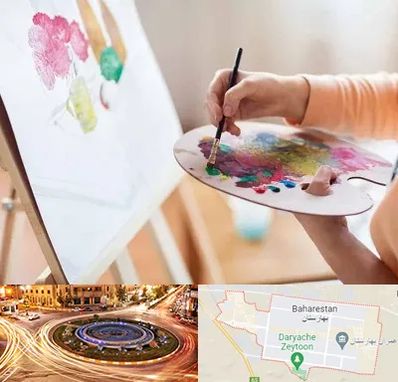 آموزشگاه نقاشی اکریلیک در بهارستان