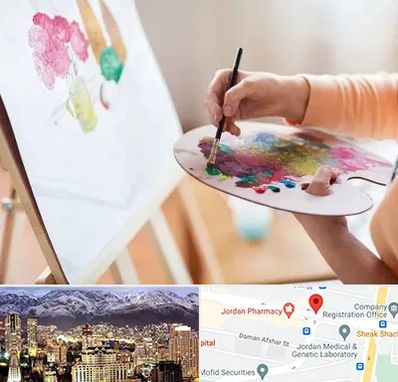 آموزشگاه نقاشی اکریلیک در جردن 
