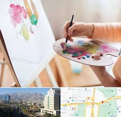 آموزشگاه نقاشی اکریلیک در حقانی