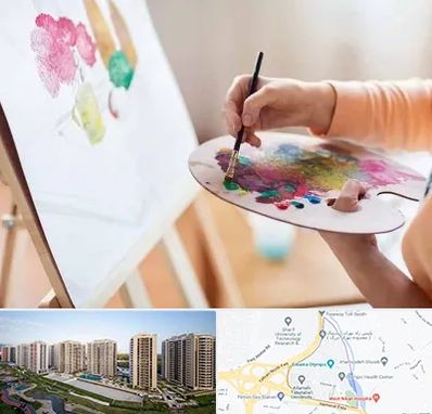 آموزشگاه نقاشی اکریلیک در المپیک 