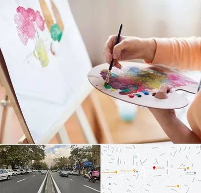 آموزشگاه نقاشی اکریلیک در دولت