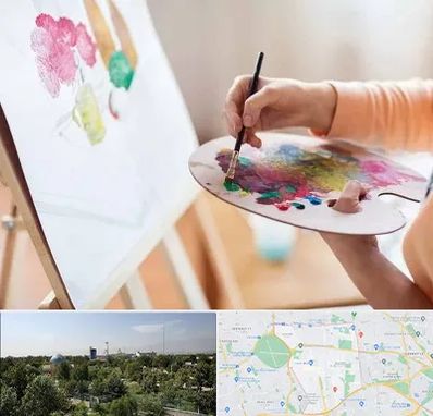 آموزشگاه نقاشی اکریلیک در منطقه 16 تهران