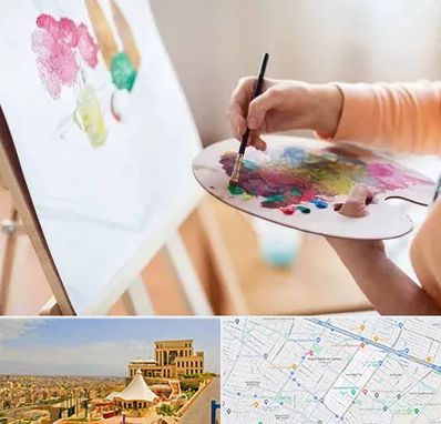 آموزشگاه نقاشی اکریلیک در هاشمیه مشهد