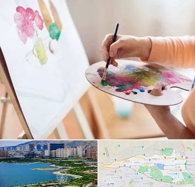 آموزشگاه نقاشی اکریلیک در منطقه 22 تهران