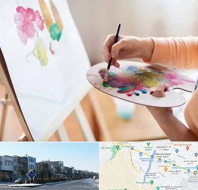 آموزشگاه نقاشی اکریلیک در شریعتی مشهد