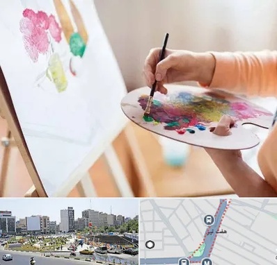 آموزشگاه نقاشی اکریلیک در هفت تیر