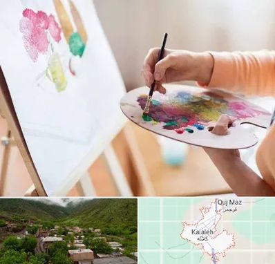 آموزشگاه نقاشی اکریلیک در کلاله