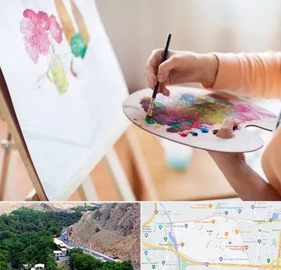 آموزشگاه نقاشی اکریلیک در کن