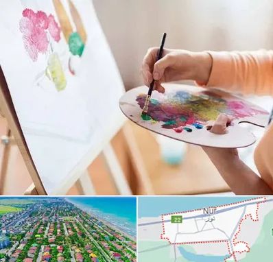 آموزشگاه نقاشی اکریلیک در نور