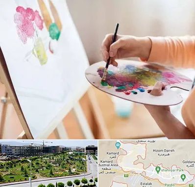 آموزشگاه نقاشی اکریلیک در پردیس