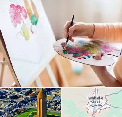 آموزشگاه نقاشی اکریلیک در گنبد کاووس
