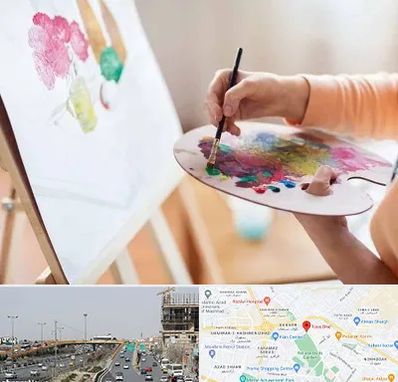 آموزشگاه نقاشی اکریلیک در بلوار توس مشهد