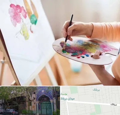 آموزشگاه نقاشی اکریلیک در بریانک