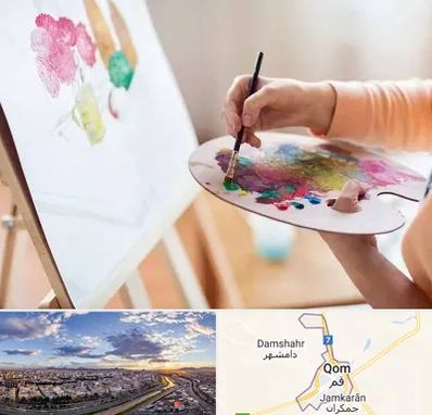 آموزشگاه نقاشی اکریلیک در قم