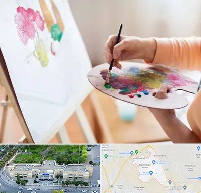 آموزشگاه نقاشی اکریلیک در نسیم شهر