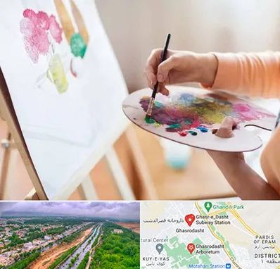 آموزشگاه نقاشی اکریلیک در قصرالدشت شیراز