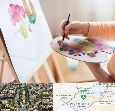 آموزشگاه نقاشی اکریلیک در نارمک 