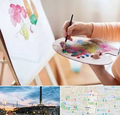 آموزشگاه نقاشی اکریلیک در منطقه 2 تهران