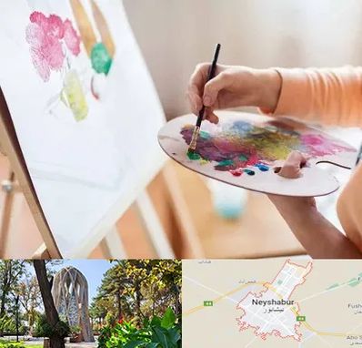 آموزشگاه نقاشی اکریلیک در نیشابور
