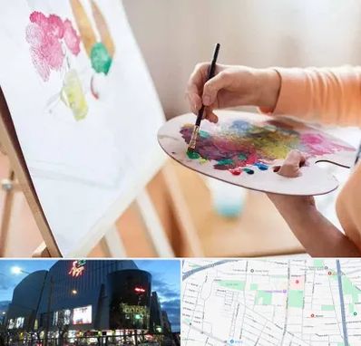 آموزشگاه نقاشی اکریلیک در بلوار اباذر