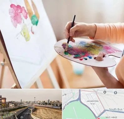 آموزشگاه نقاشی اکریلیک در جوادیه