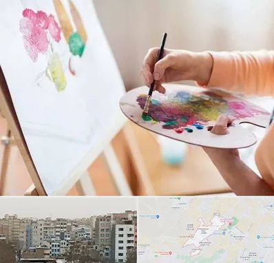 آموزشگاه نقاشی اکریلیک در محمد شهر کرج