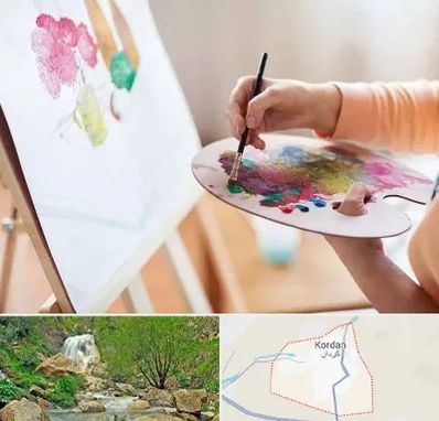آموزشگاه نقاشی اکریلیک در کردان