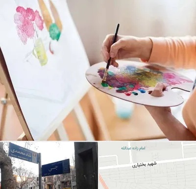 آموزشگاه نقاشی اکریلیک در سی متری جی