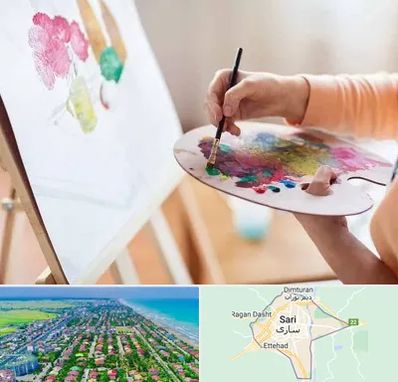 آموزشگاه نقاشی اکریلیک در ساری