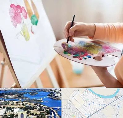 آموزشگاه نقاشی اکریلیک در کوروش اهواز