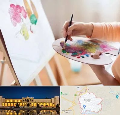 آموزشگاه نقاشی اکریلیک در برازجان