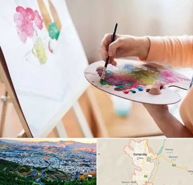 آموزشگاه نقاشی اکریلیک در سنندج