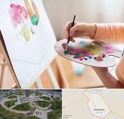 آموزشگاه نقاشی اکریلیک در ورامین