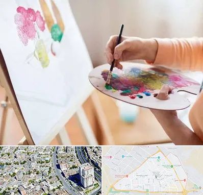 آموزشگاه نقاشی اکریلیک در قاسم آباد مشهد