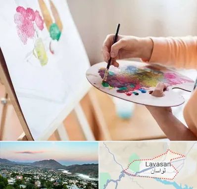 آموزشگاه نقاشی اکریلیک در لواسان