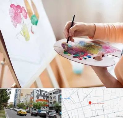 آموزشگاه نقاشی اکریلیک در هفده شهریور تبریز