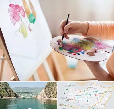 آموزشگاه نقاشی اکریلیک در ایلام