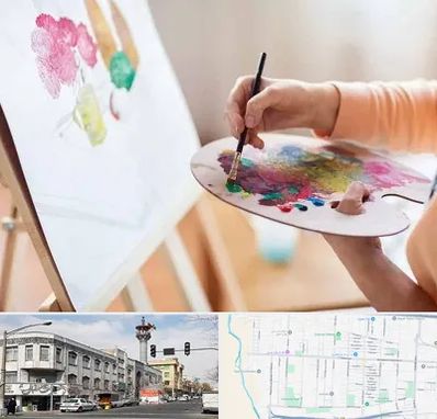 آموزشگاه نقاشی اکریلیک در 17شهریور